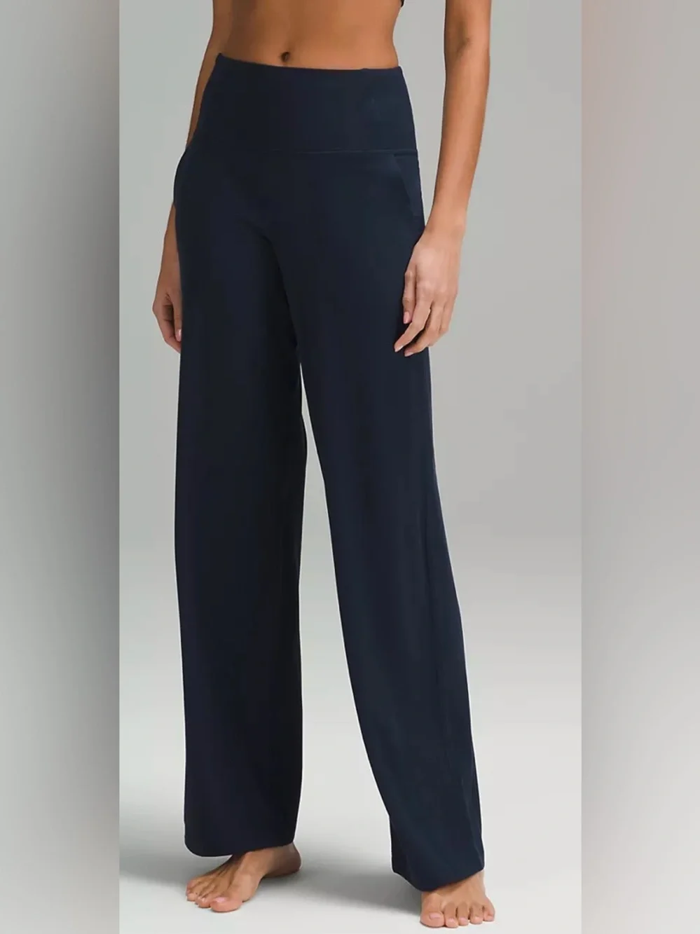 Lululemon Align™ High-Rise Wide-Leg Pant | Black | Size 12 | Regular Length - Picture 1 of 7